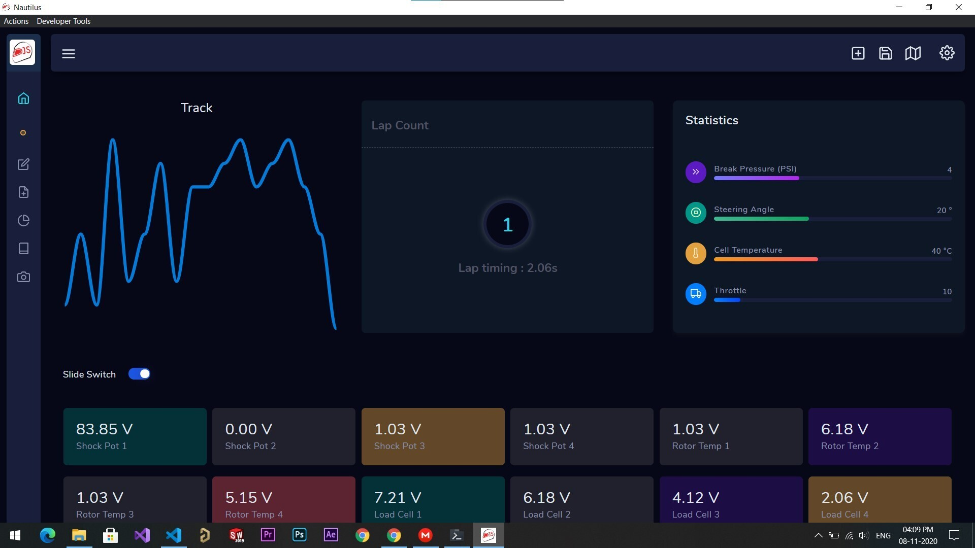 DJSR Desktop gui